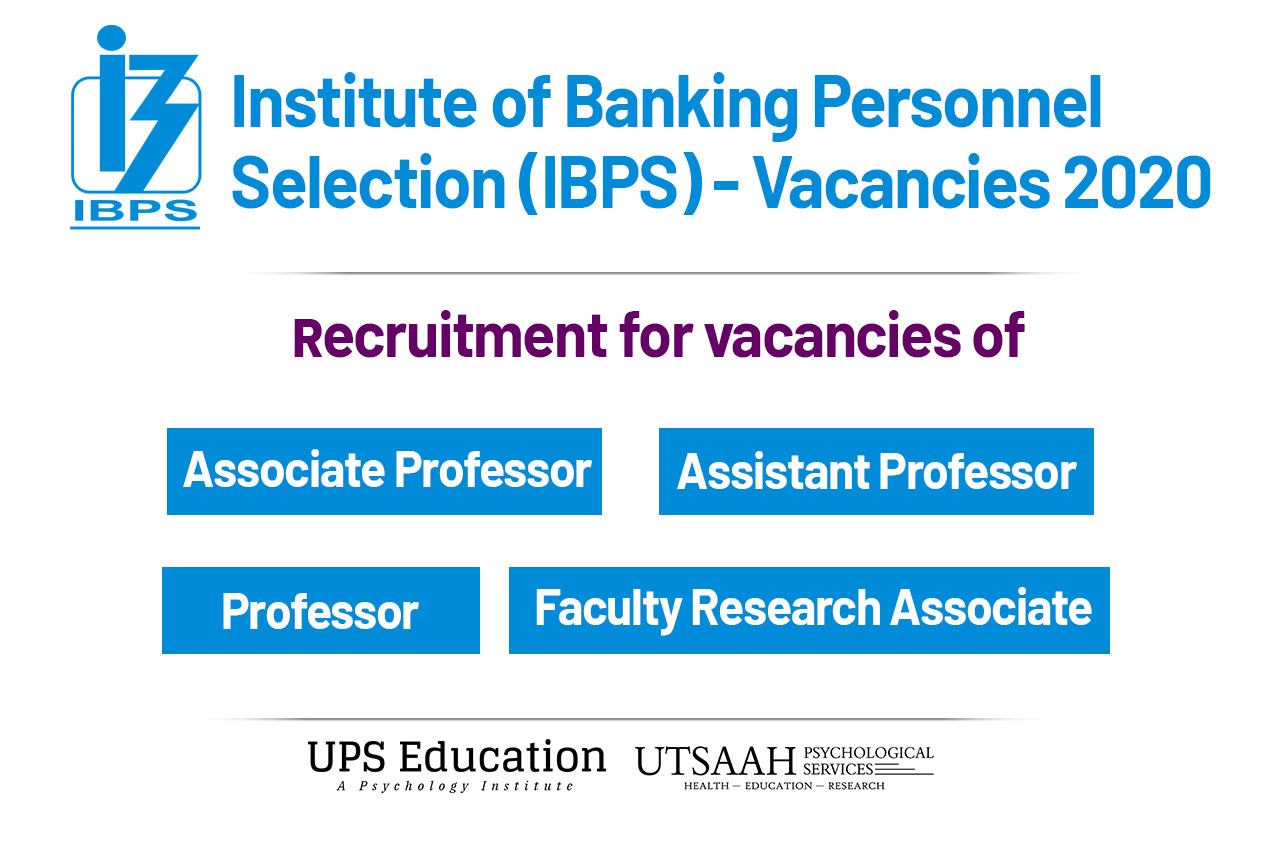 IBPS Psychology Vacancies