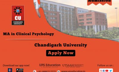 Chandigarh University MA in Psychology Admission form for the session 2021.