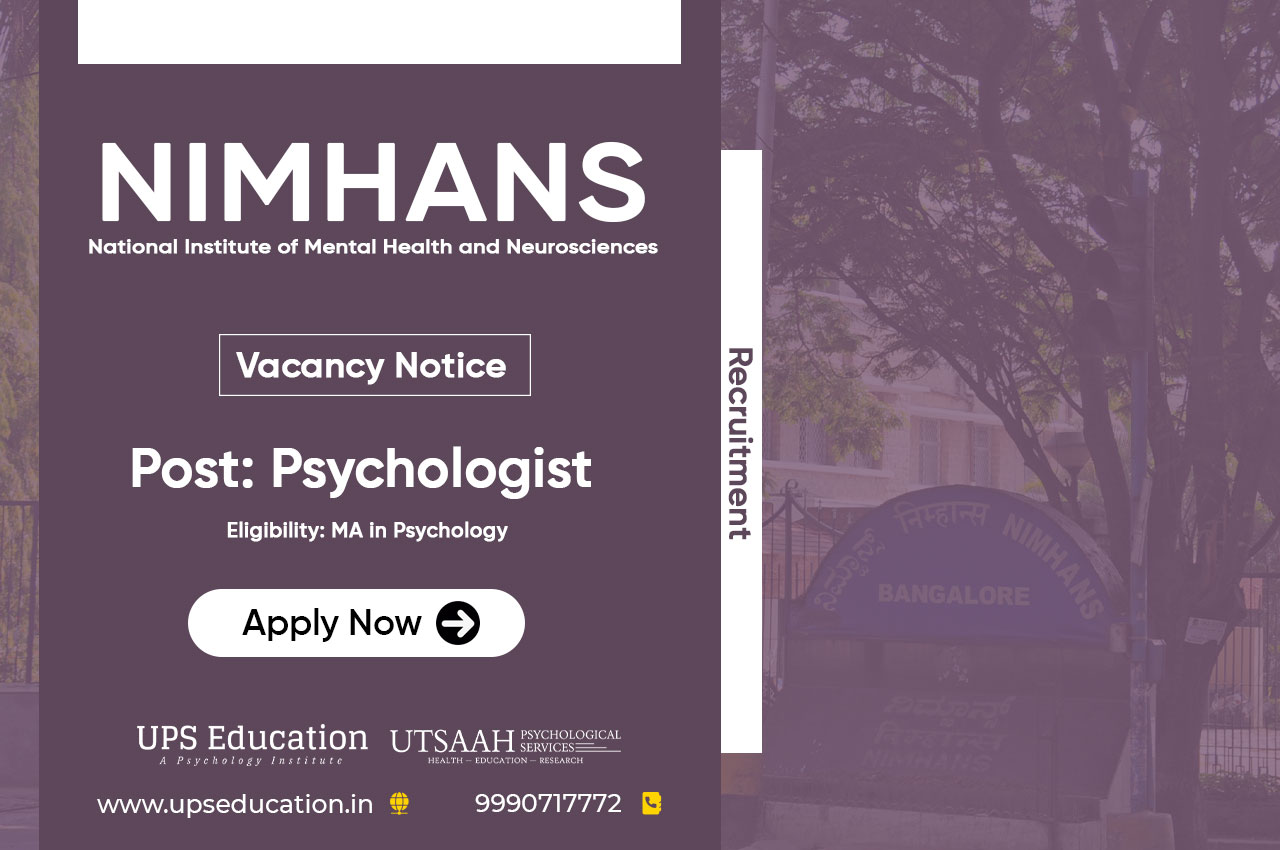 Psychologist Vacancy