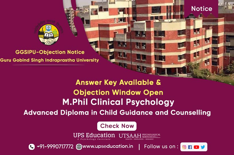 RML M. Phil Clinical Psychology Answer key/Objection window Open 2021—UPS Education