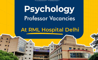 Psychology Professor Vacancies at RML Hospital